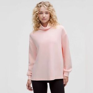 NEW Lululemon Softstreme Funnel neck Long Pullover
Pink Milkshake size large
